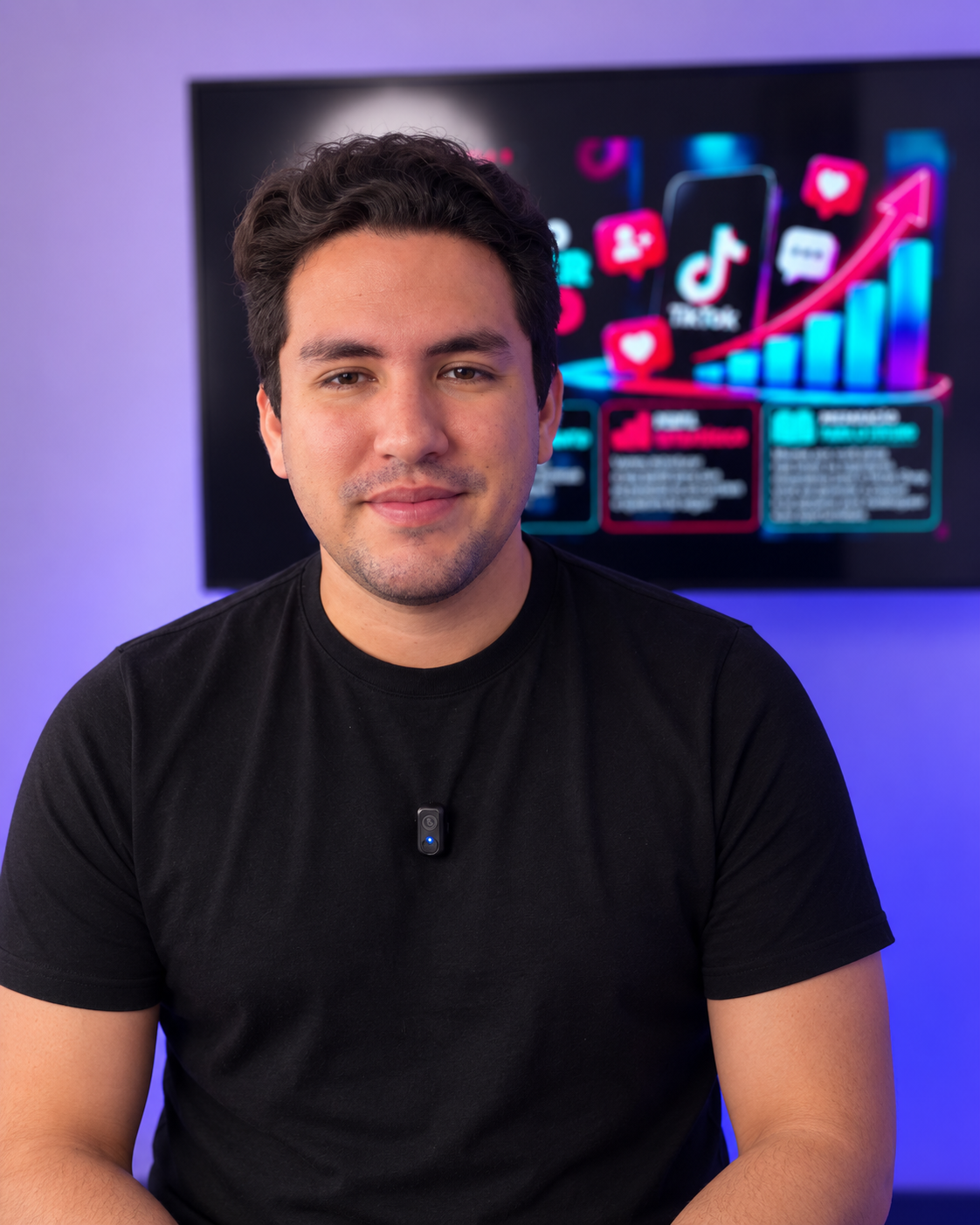 Retrato de Jonny Creator, instrutor do MVS